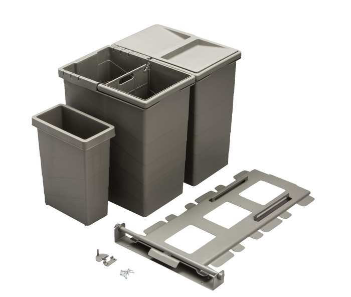 Avfallssortering 3 kärl G. Funder